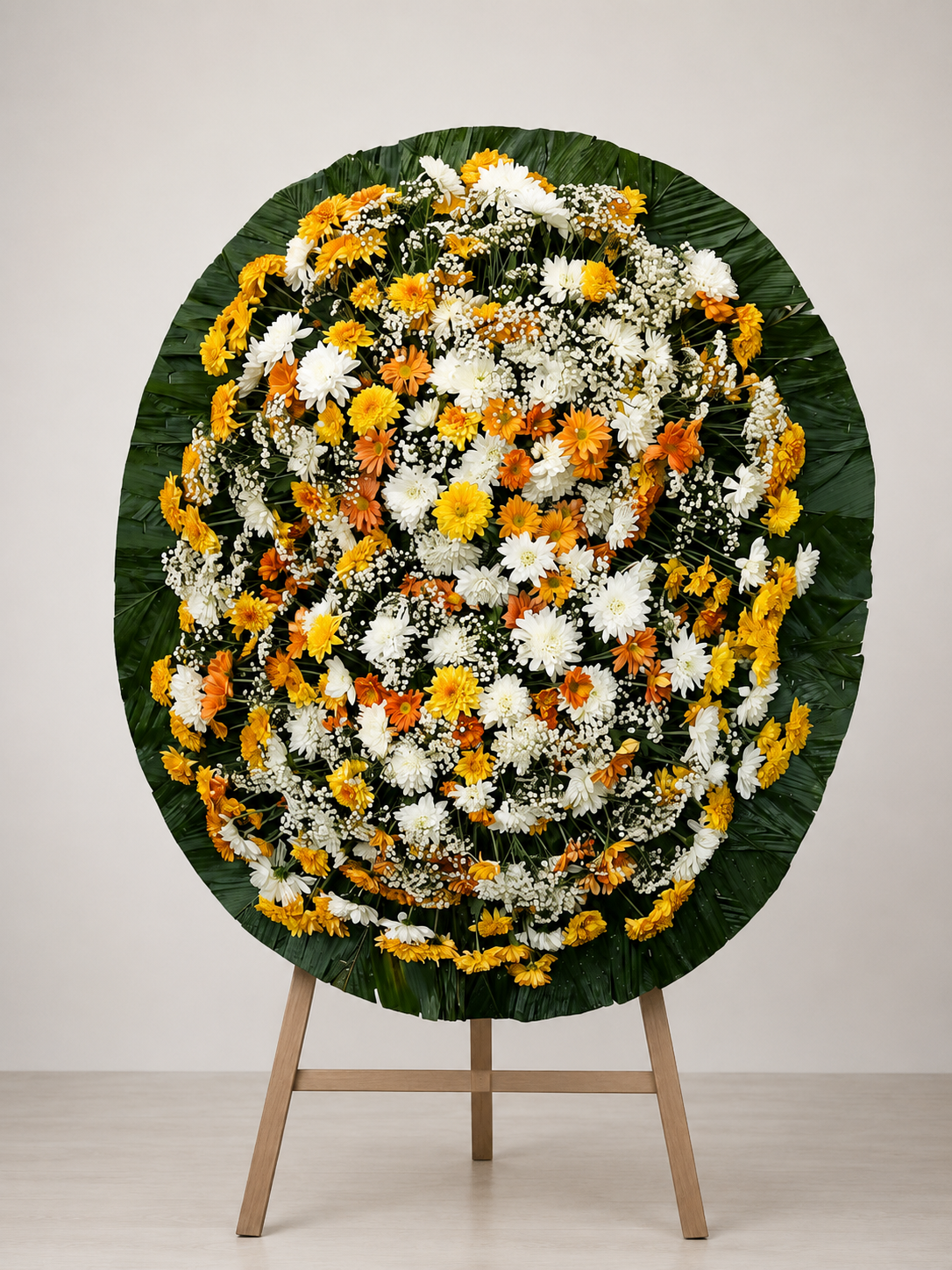 Coroa de flores consolo